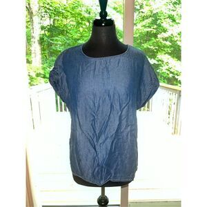 Forever21 Blue Top